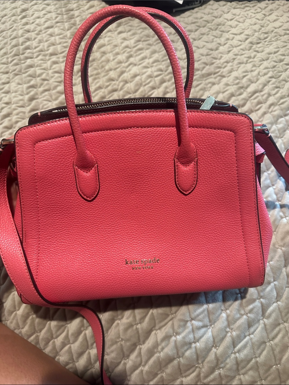 Kate Spade New York leather satchel